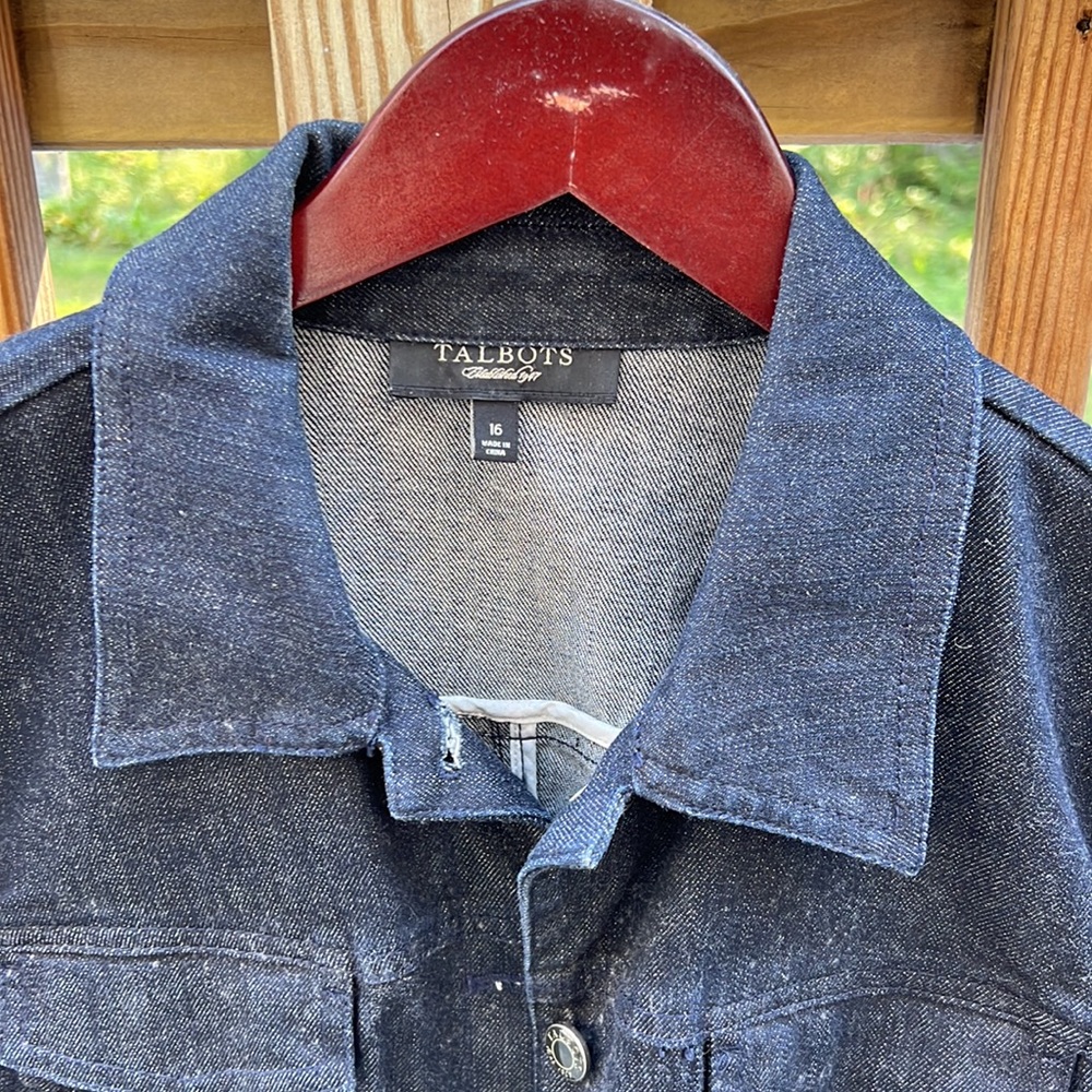 Talbots Jean Jacket - image 2